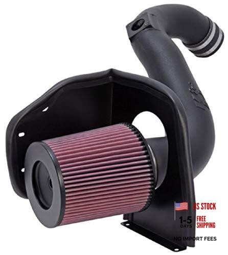 Cold Air Intake System: High-Flow Air Filter, Increase Performance & Towing: