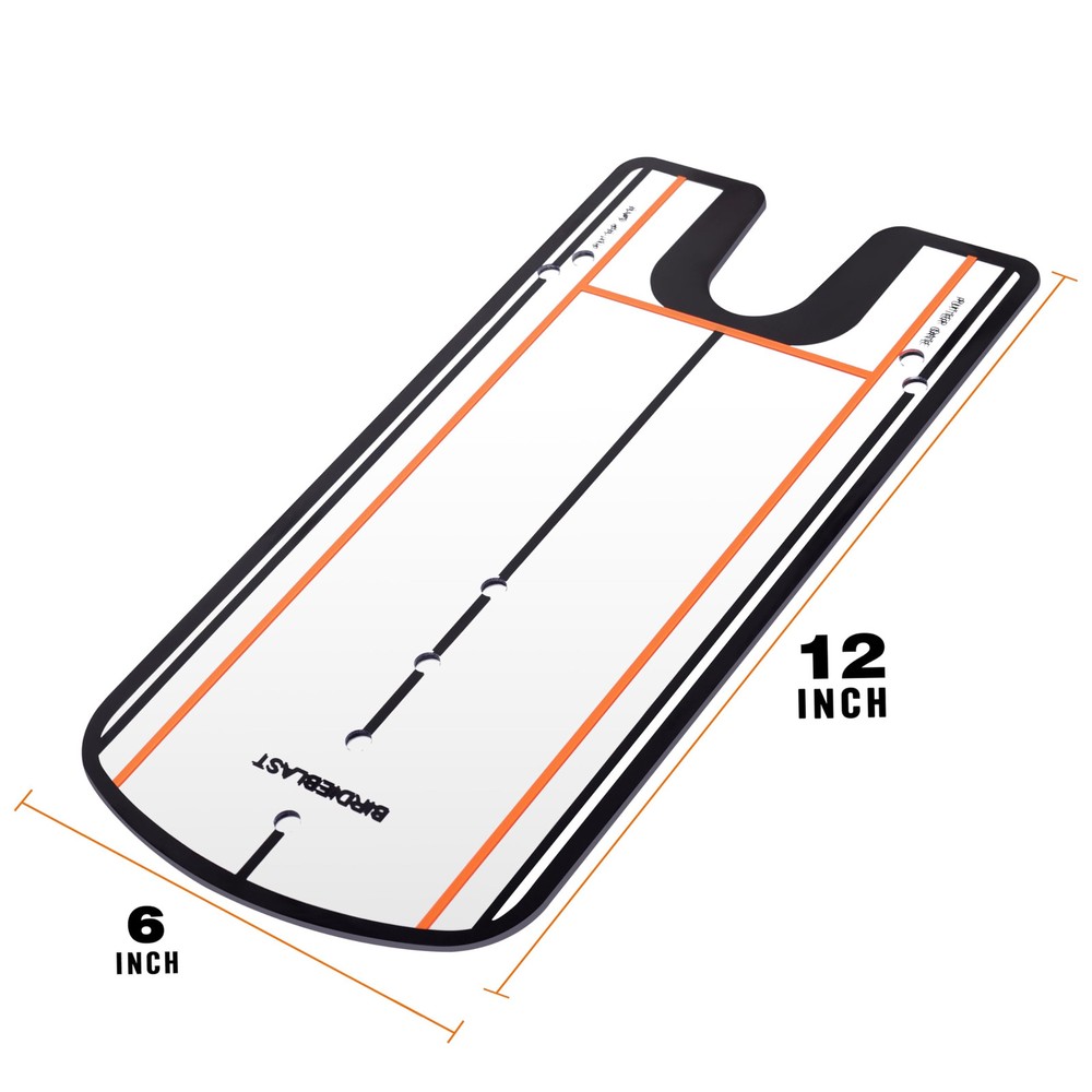 Golf Putting Mirror Putting Mirror Training Aid for Putting Alignment Mirror