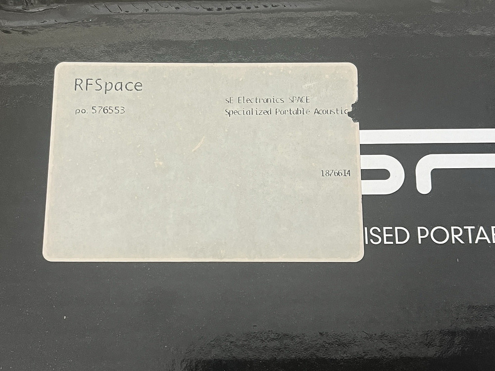 RF SPACE Portable Acoustic Microphone Reflection Filter + STEDMAN Proscreen 101