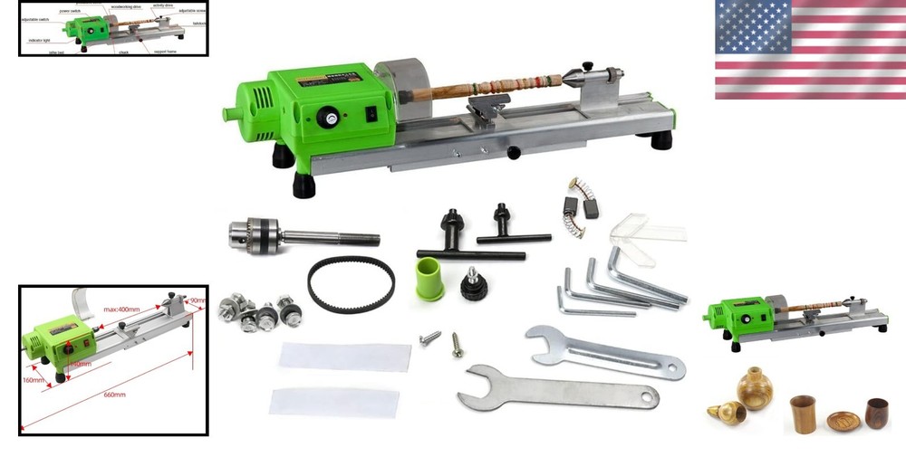 Variable Speed Mini Lathe for Small Projects
