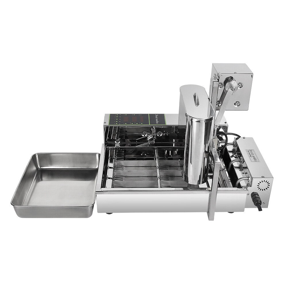 Commercial Automatic 4 Rows Donut Machine Stainless Steel Doughnut 2KW