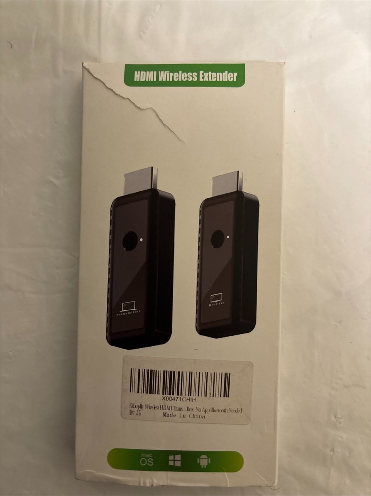 HDMI Wireless Extender Kit Transmitter & Receiver Portable Wireless Plug & Play