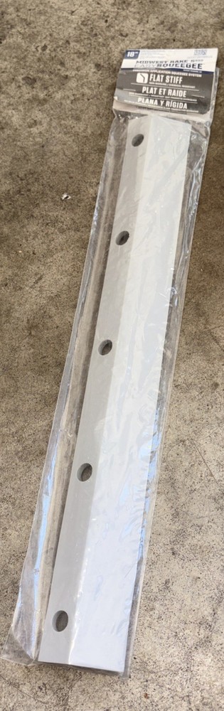 Midwest Rake 18” 79853 Squeegee Blade, Flat Stiff