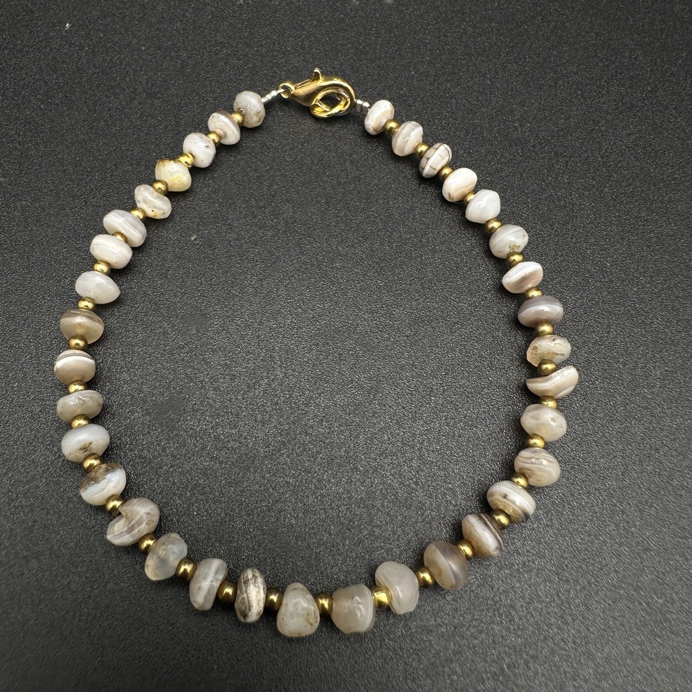 Ancient Old Soleimani Agate Beads Bracelet