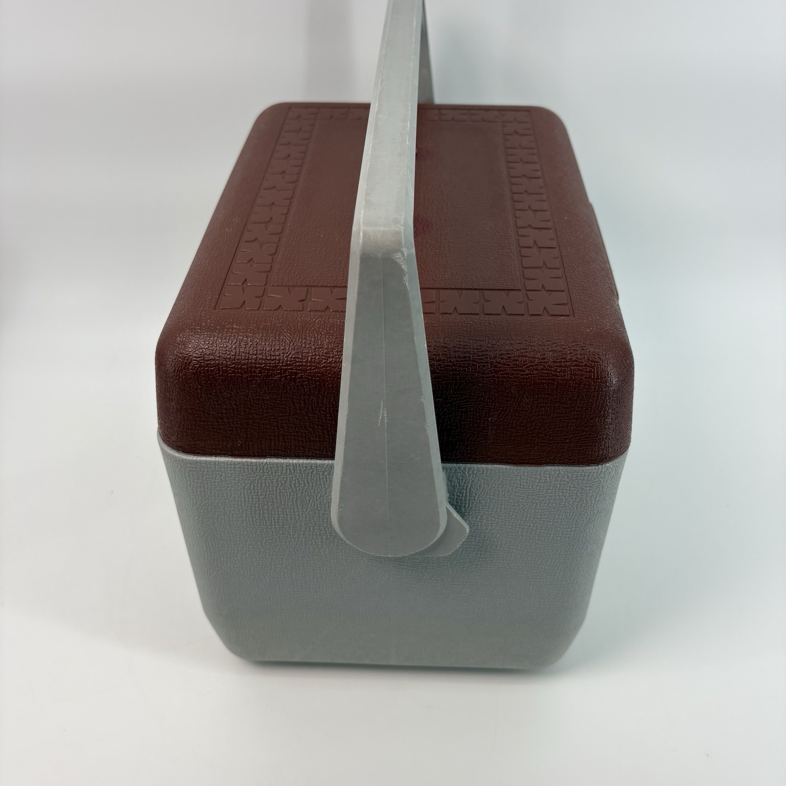 Vintage Gott Tote 6 Cooler Console Arm Rest With Cup Holder, Red, Read DS!