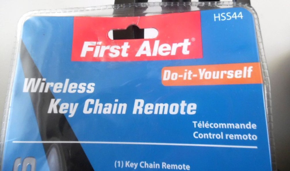 FIRST ALERT Wireless Remote Key Chain Remote HSS44 New
