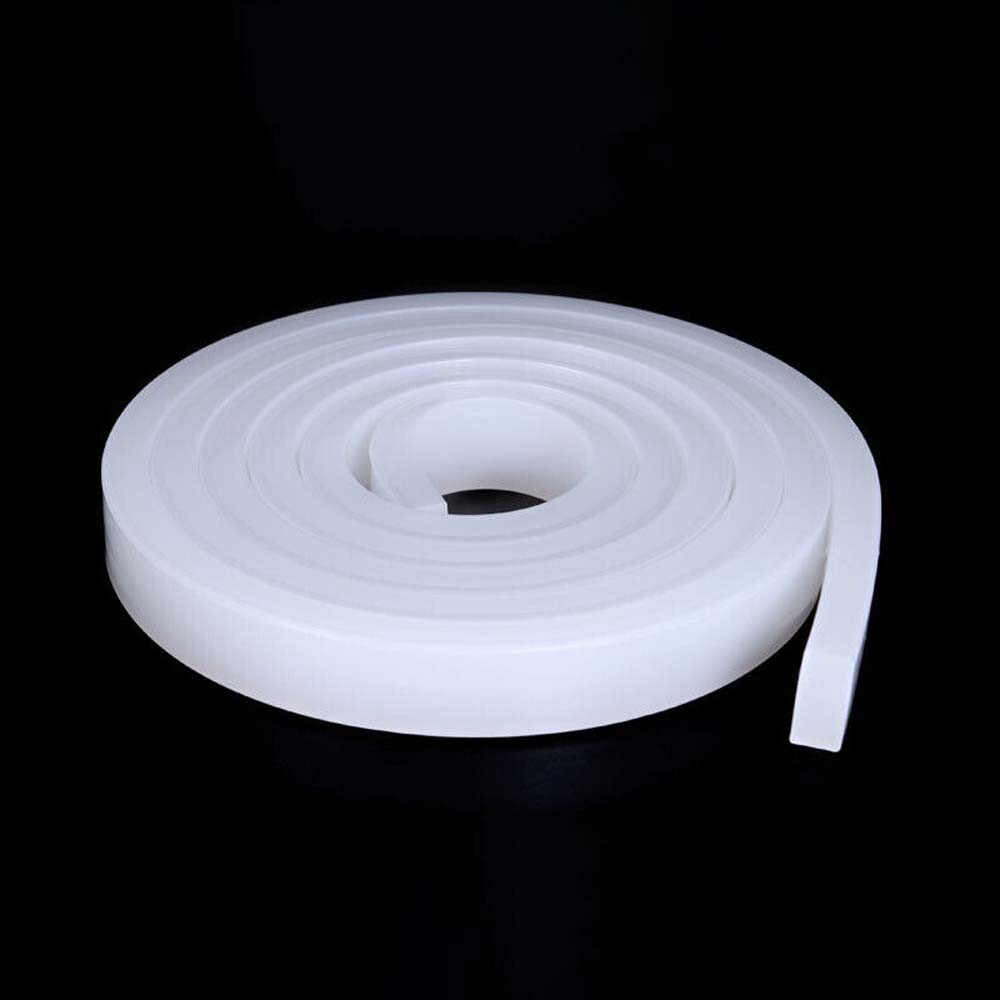 Solid Silicone Rubber Strip Waterproof Heat Resistant Sealing Square White Strip