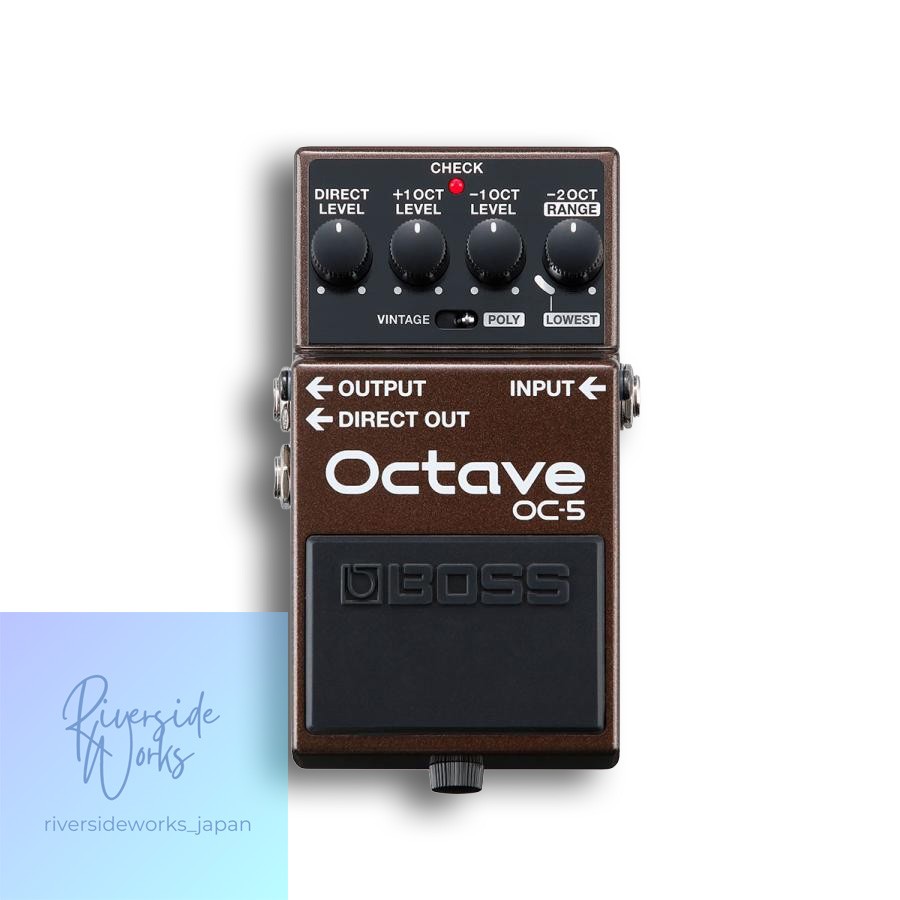 BOSS OC-5 Octave Pedal Limited Patch Cable Offer