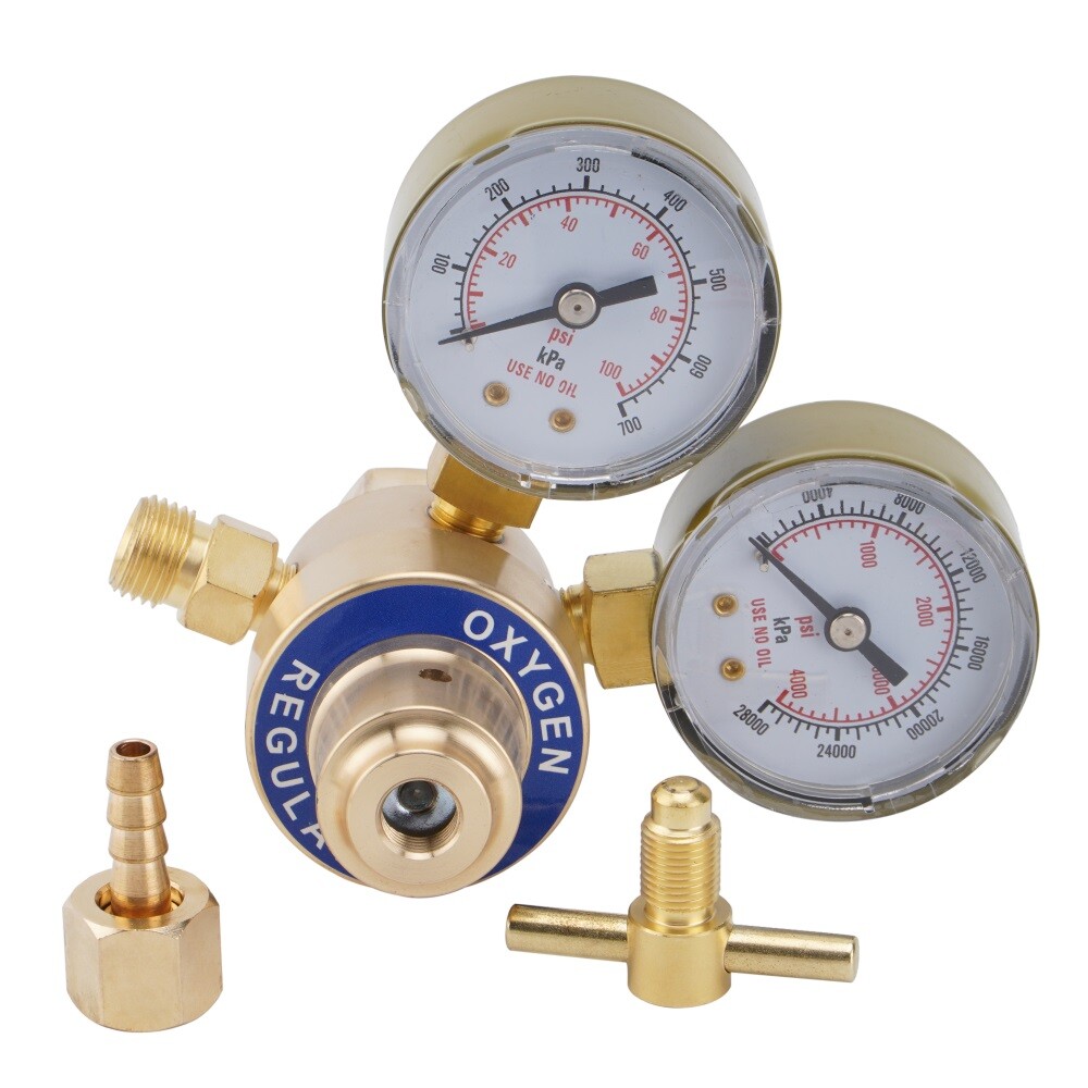 Solid Brass Oxygen & Acetylene Regulators 4 Welding For Victor Gas Torch Cutting