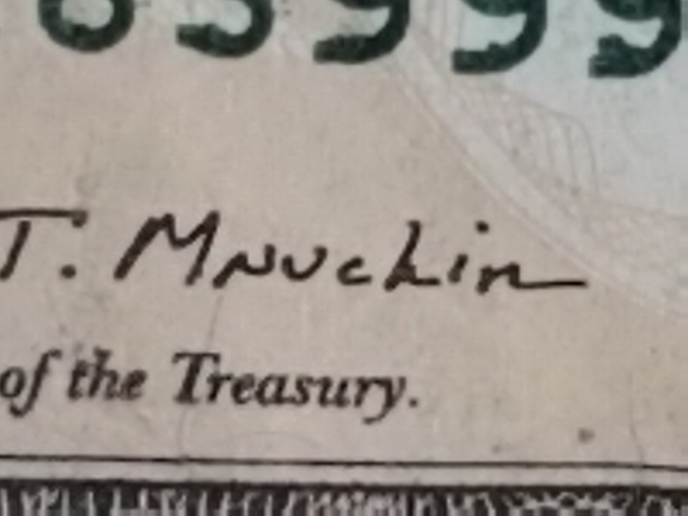 $10 2017A ERROR Over Inked BOTH Serial Numbers & Ink Transfer Reverse (Lot4055)