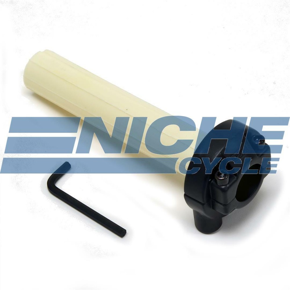 Black Push/Pull Throttle Assembly 7/8" Honda Style Cables Mikuni RS TM