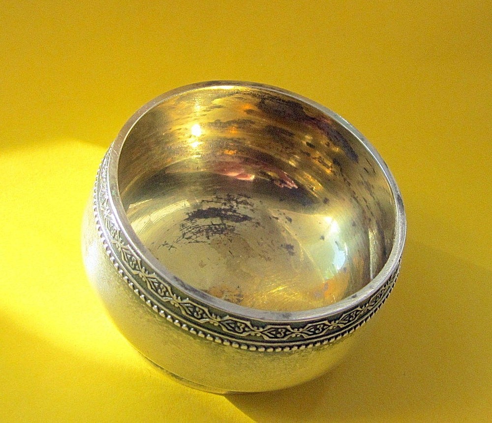 Russian Silver 875 Salt Cellar 40,10 gr (C96)