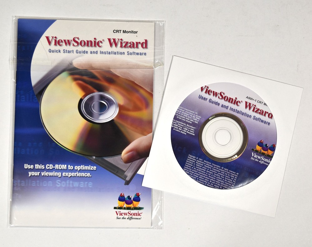 ViewSonic Wizard Quick Start Guide and Installation Software for Windows & Mac