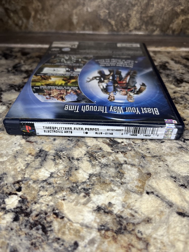Case only for Time Splitters: Future Perfect on PlayStation 2 PS2 - No Game!
