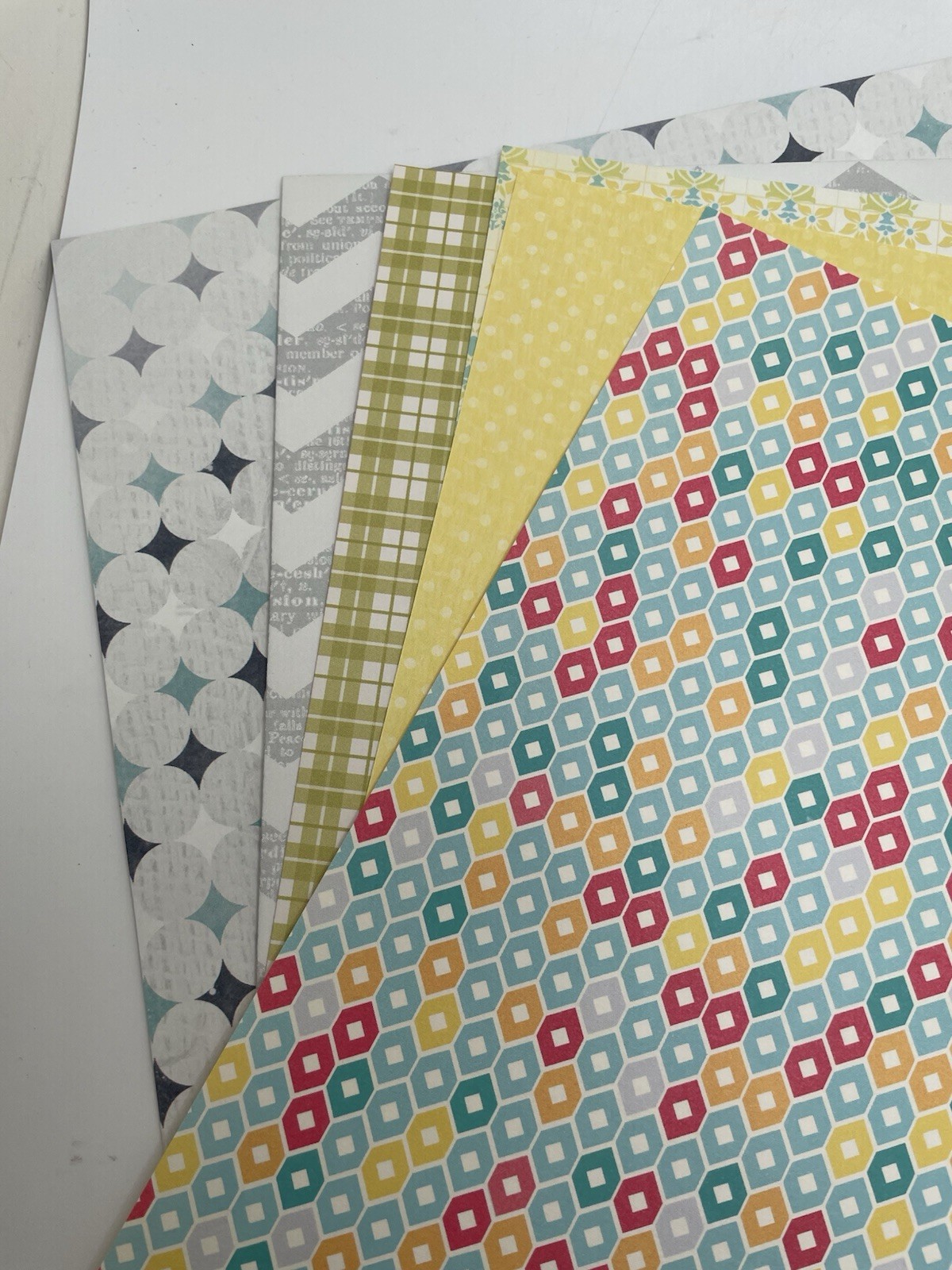 New Creative Memories SEASONS Double side Print Paper Pack Lot 2 packs