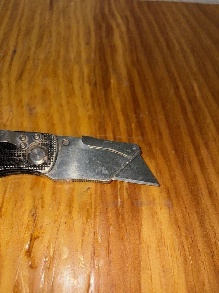 Craftsman Lockback Utility Knife Black