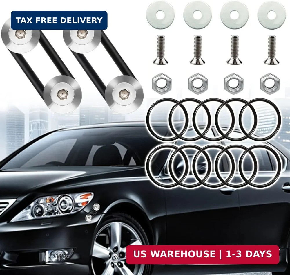 Bumper Quick Release Kit, Quick Release Trunk Front Rear Bumper，Fasteners Fender