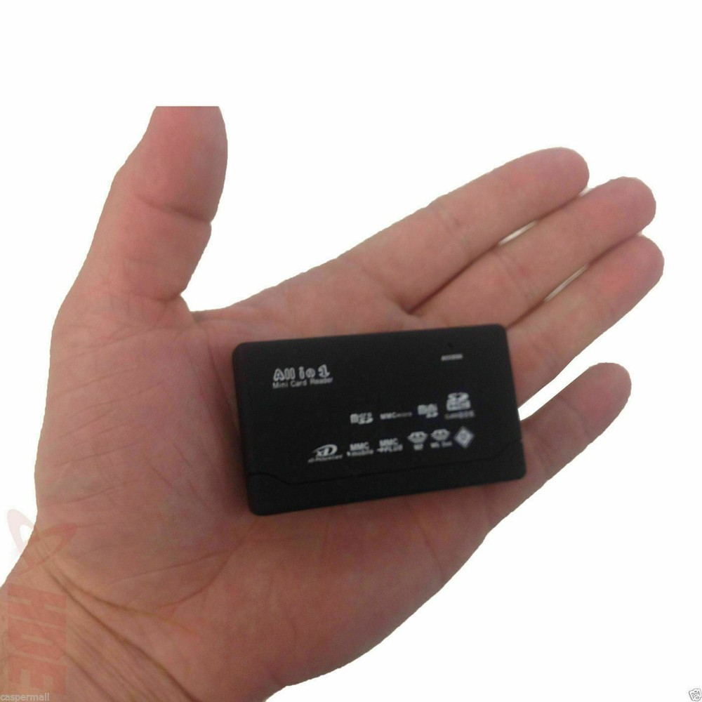 Mini Memory Card Reader 26-IN-1 USB 2.0 High Speed For CF xD SD MS SDHC