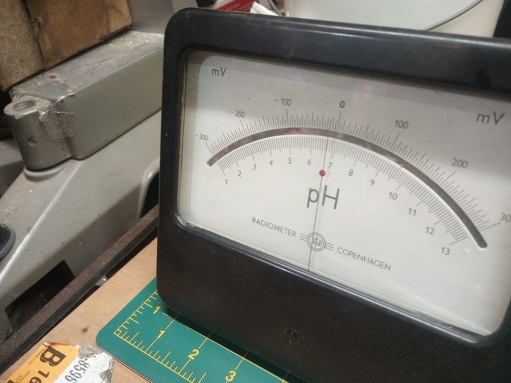 Very Nice Large !! Ph Meter Copenhagen