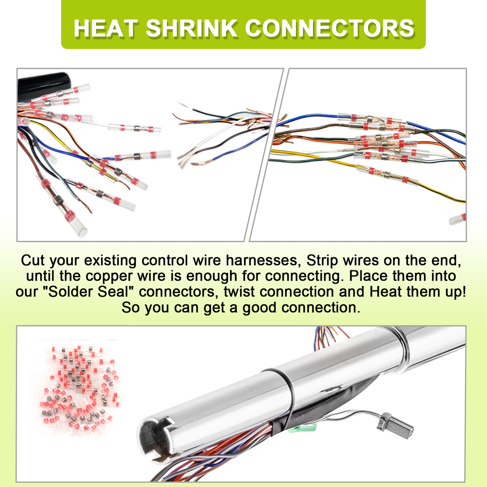 14" Pre-wired Bagger Handlebar For Harley Electra Glide Ultra Limited 2008-2013