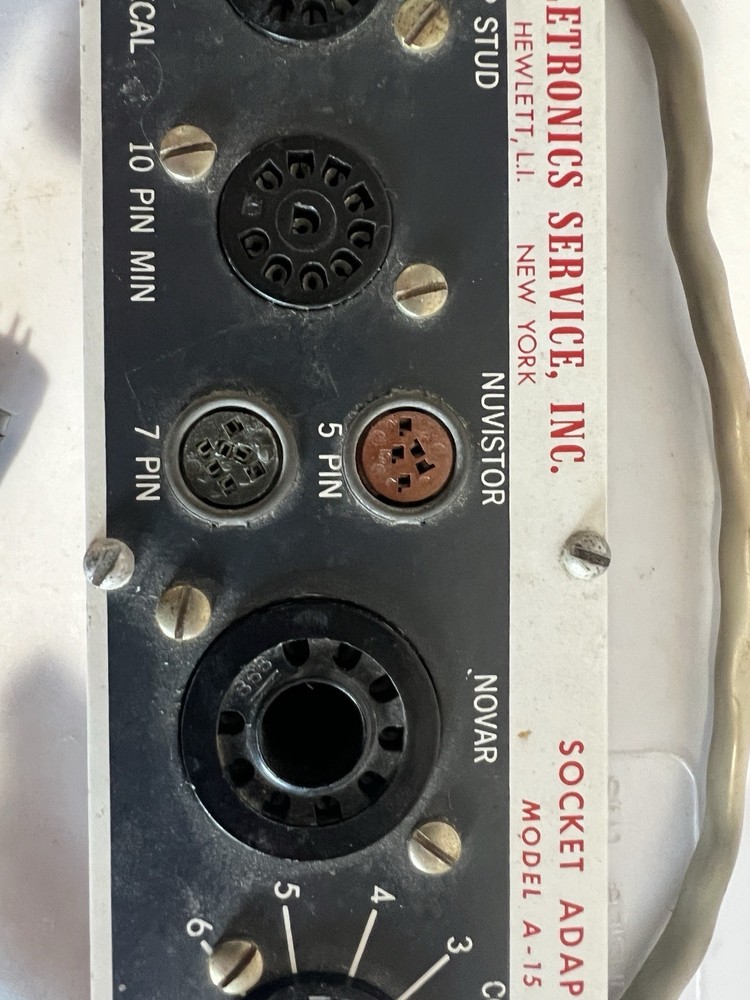 Coletronics Service Inc. Model A-15 Socket Adapter Untested