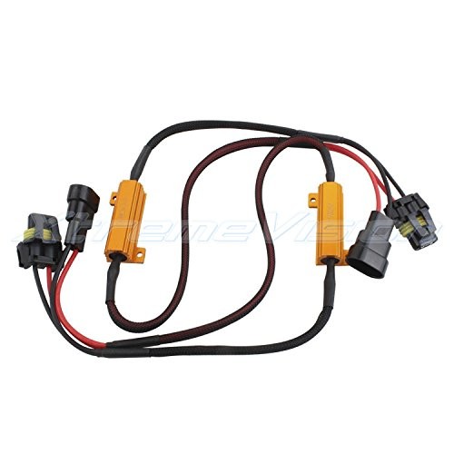 LED Anti Flicker Resistor Decoder Plug and Play Error Free (1 Pair) -