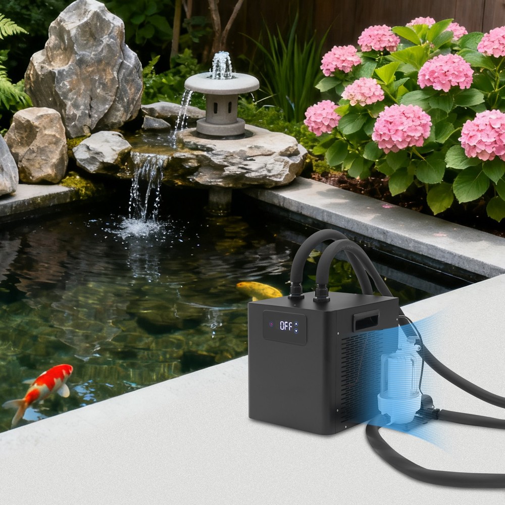Ice Bath Water Chiller Water Cooling w/Filter & Circulation Pump Cooler Machine