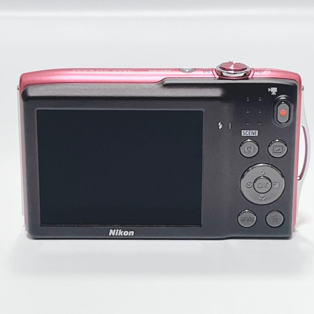 Nikon Coolpix S3300 Pink Compact Digital Camera Excellent Condition