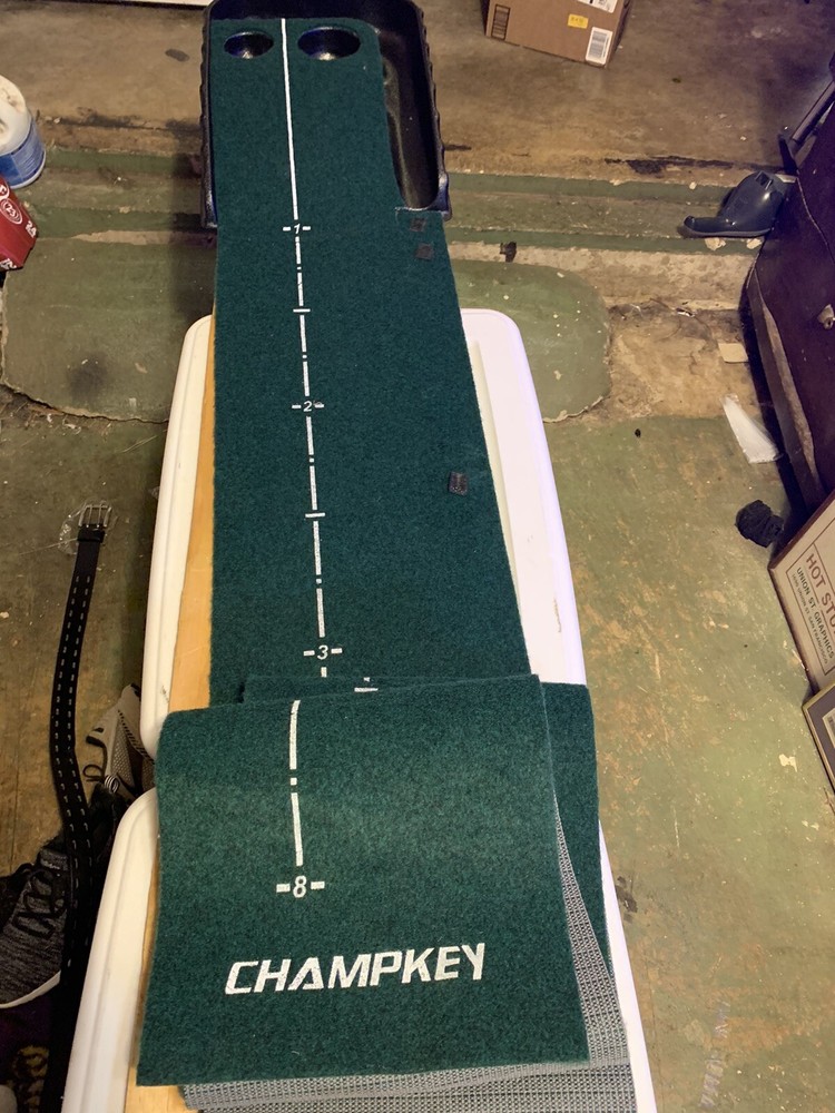 GOLF PUTTING MAT with 1 Golf Putting Gate CHAMPKEY