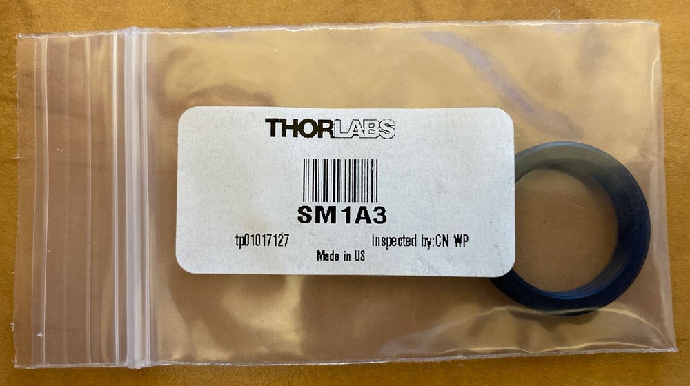 Thorlabs SM1A3 SM1 to RMS Thread