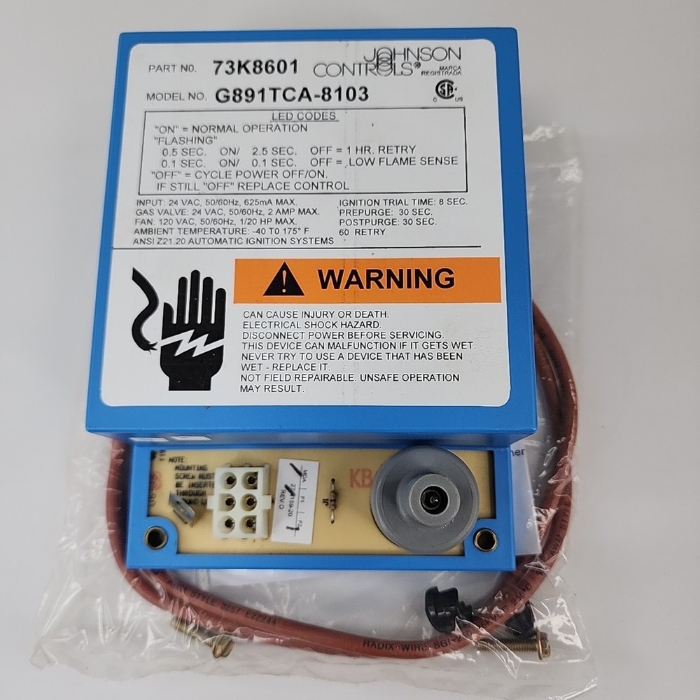 New OEM Lennox Pulse Ignition Control Board G891TCA-8103