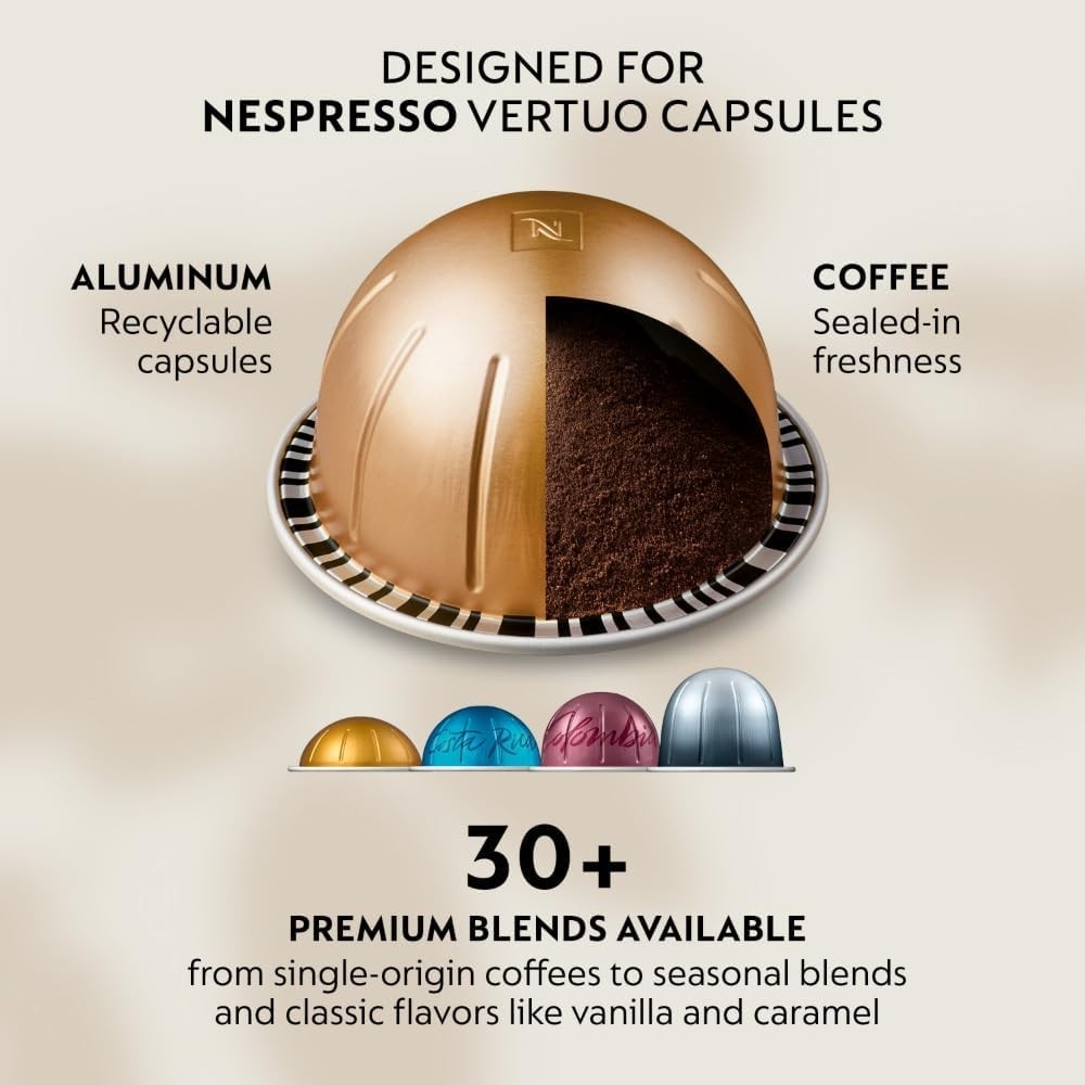 Nespresso Vertuo Next Coffee & Espresso Machine White ENV120 Pod Maker NEW