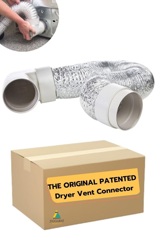 STV-M Space-Saving Dryer Vent – Airtight Seal, Durable Build, Complete Duc