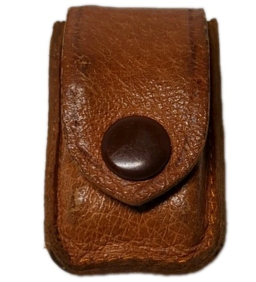 Beauty WARD'S 10x Jeweler Magnifier Loup -Made In Japan~Leather Case~VTG~RARE!