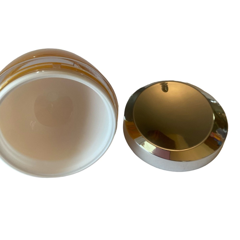 EMPTY OLAY Gold/Silver Jars And Lids.