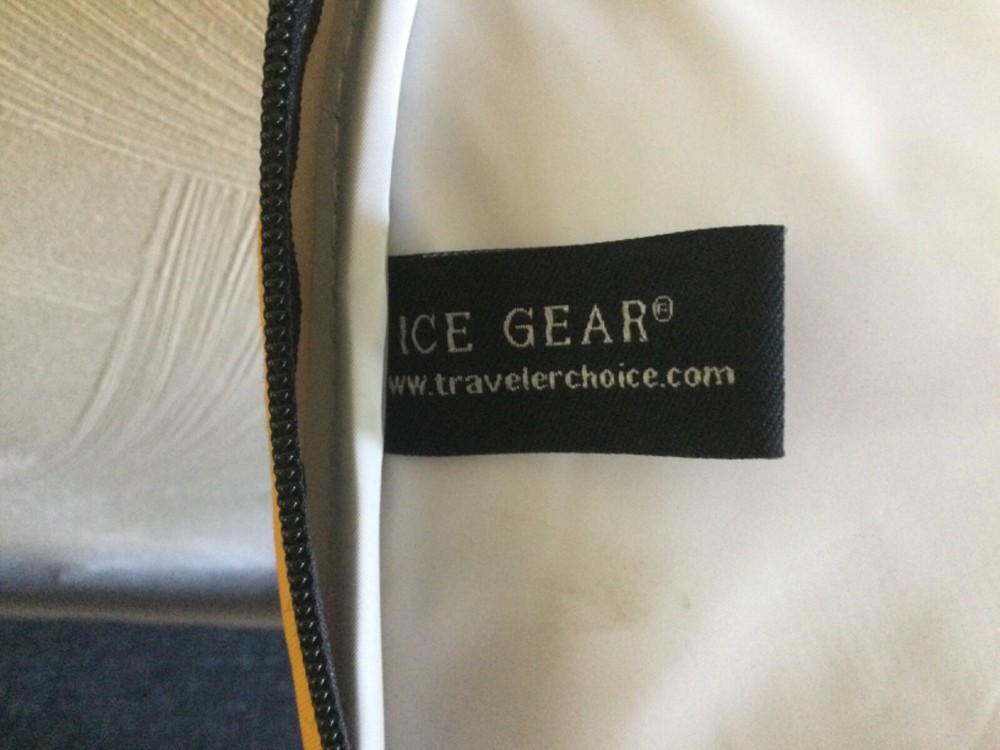 Ice Gear Large Soft Sided Cooler Wheeled with Extendable Handle