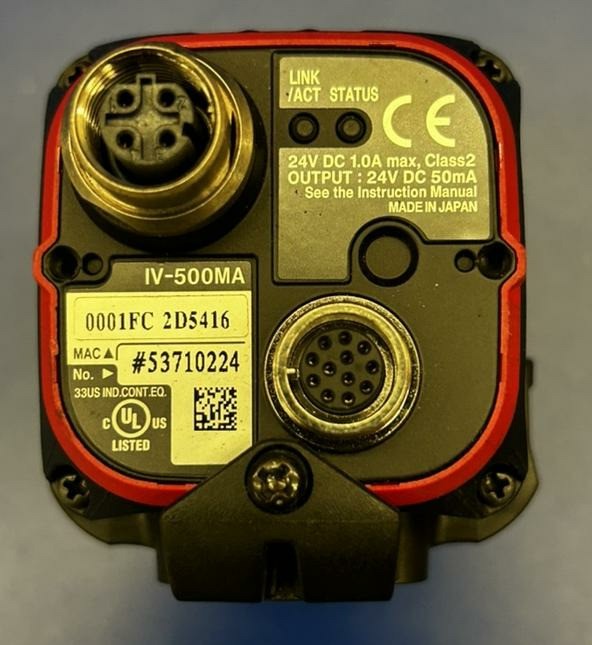 Keyence IV-500MA Vision Sensor Standard Range Monochrome Automatic Focus