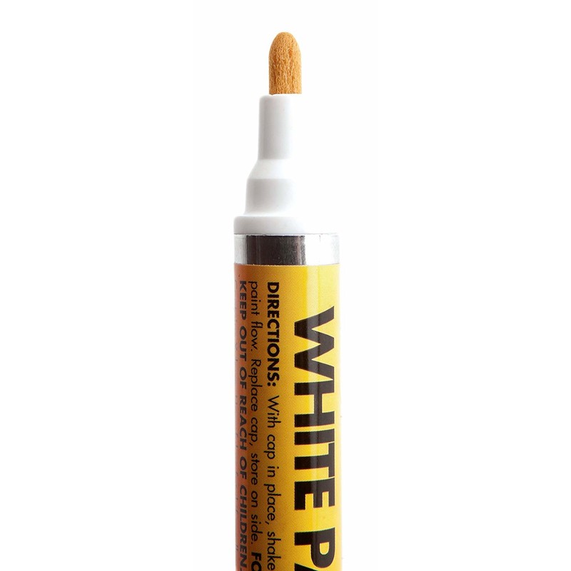 Forney 60312 White High Visibility Quick Drying Permanent Paint Marker