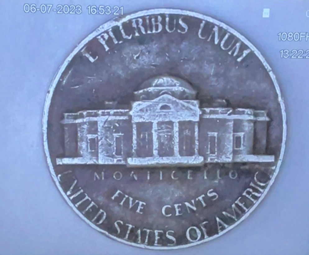1972 jefferson nickel no mint mark unique
