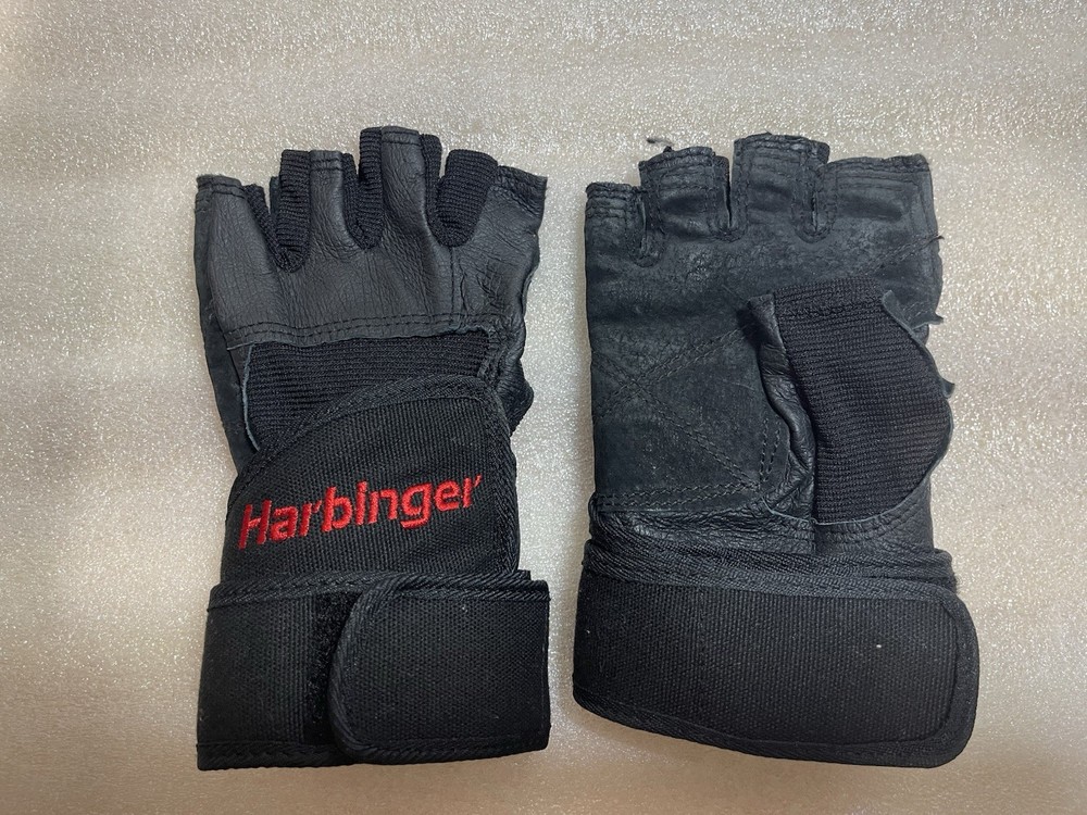 Harbinger Pro WristWrap Gloves Black