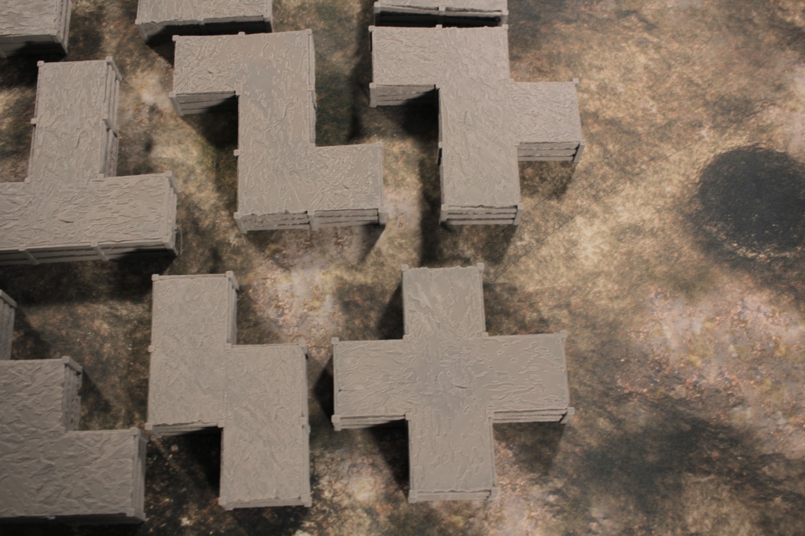 Modular Trench Terrain, Trench Crusade, Warhammer 40,000, 40k,