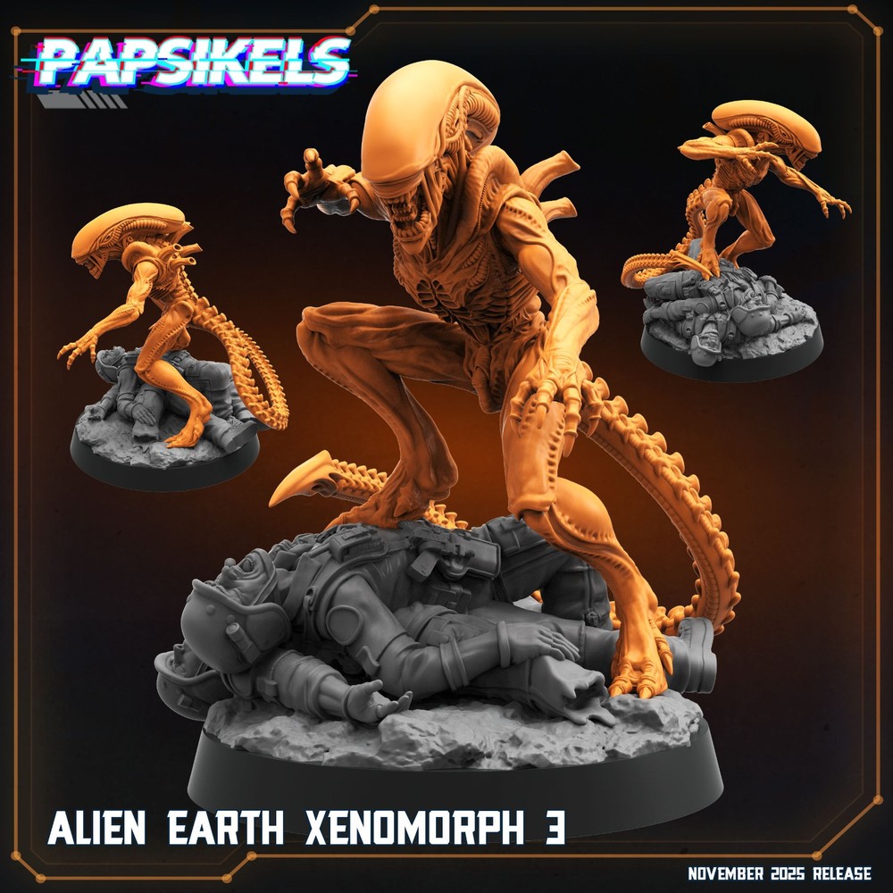 Alien Earth Bio Horror Pack – Papsikels Sci-Fi Alien Creatures