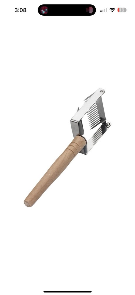 Honeycomb Cutter Scraper Equipment Wooden handle Uncapping Beekeeping Tool Small
