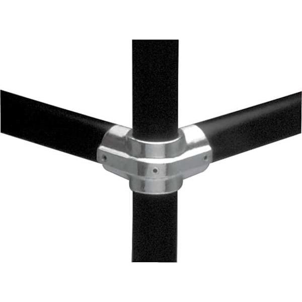 Structural Fitting, Side Outlet Tee-E, Aluminum, 1 In Pipe Size, 4Uh97