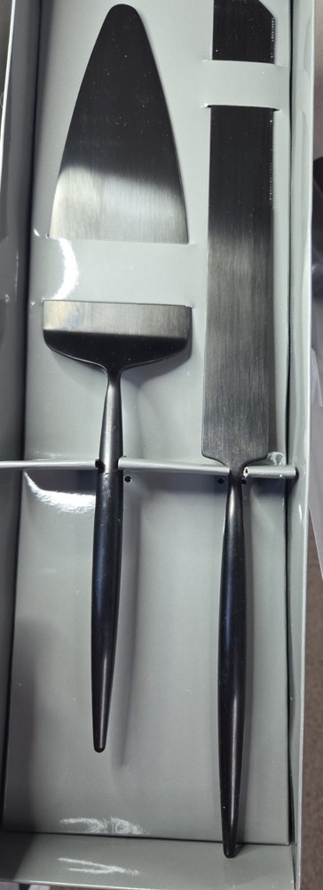 Studio His & Hers Serving Set 2 Count Knife & Server Wedding Birthdays Cake