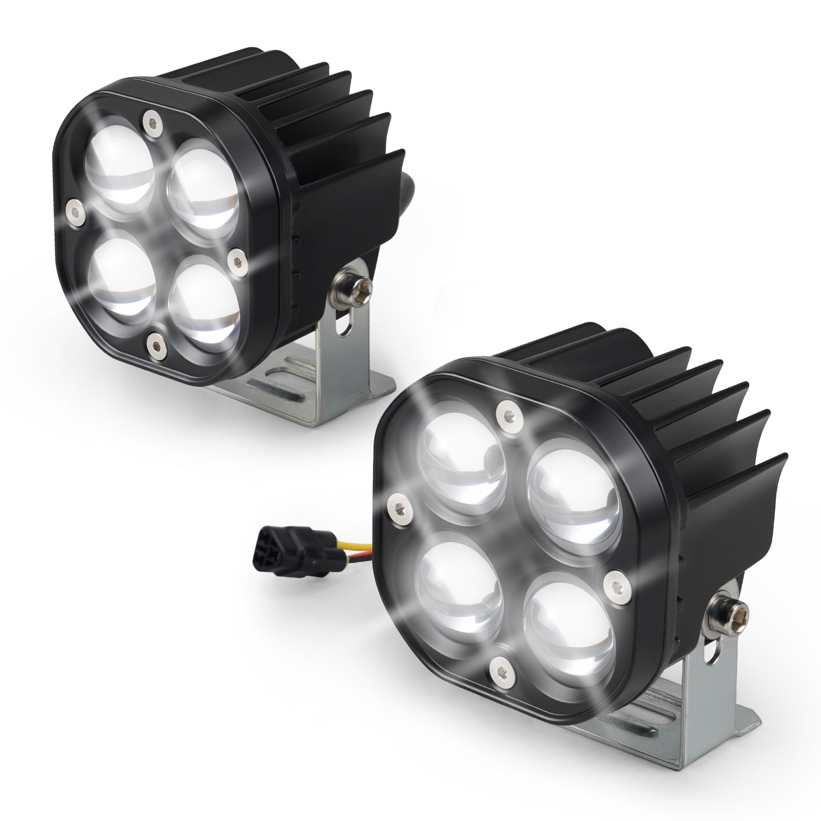 Adjustable Front Bumper Spot LED Work Light Pods for Yamaha Tenere 700 XTZ07 19+