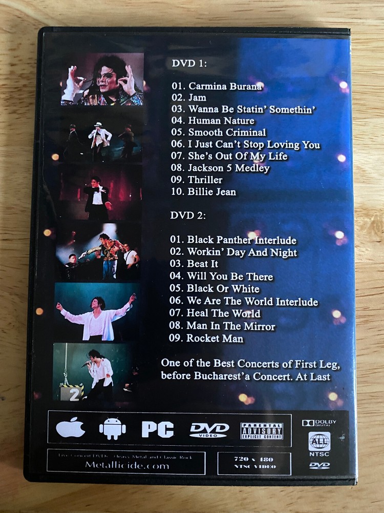 Michael Jackson - Dangerous in Bremen 1992 DVD Live