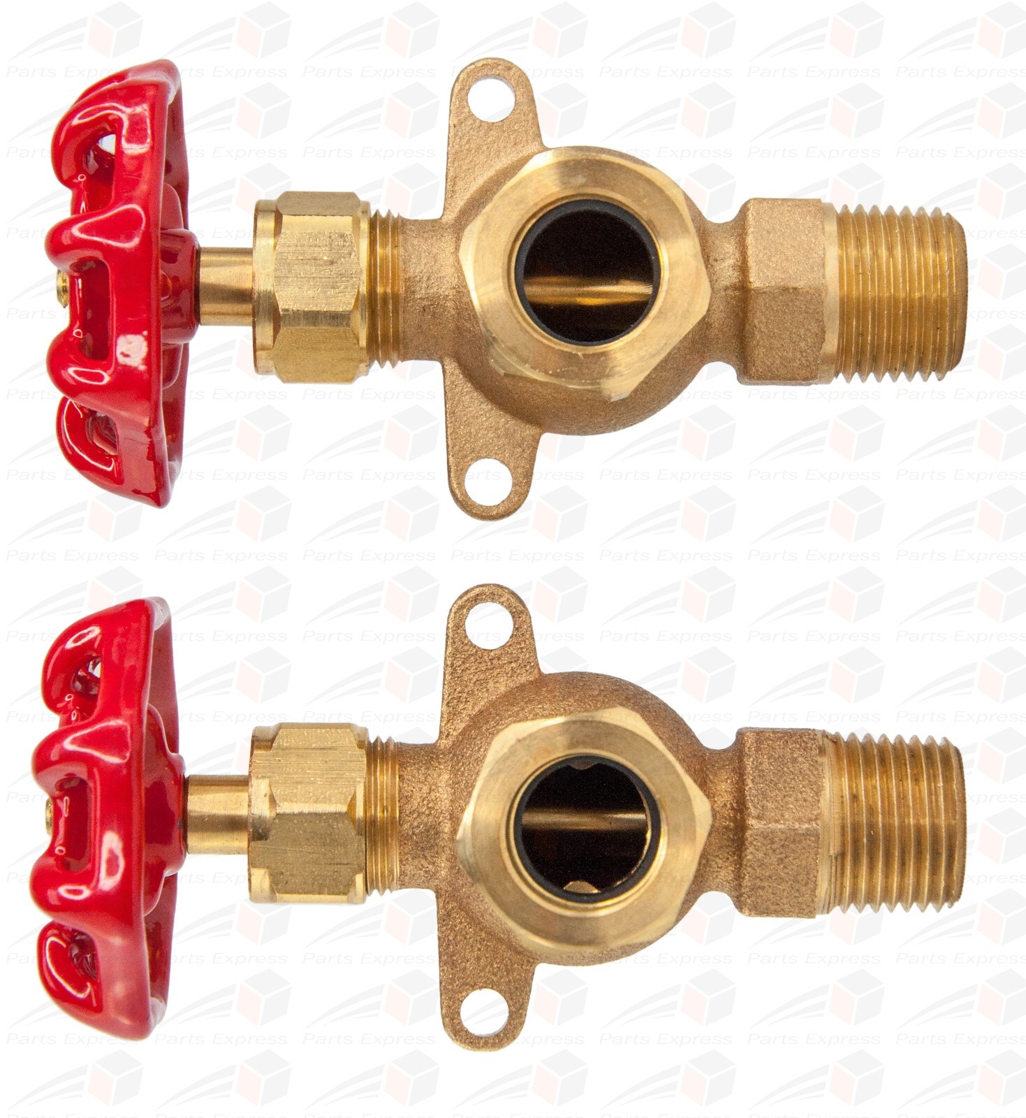 HVAC 1/2" BOILER SIGHT GAUGE GLASS VALVE KIT NPT 5/8" x 12" WITH DRAIN