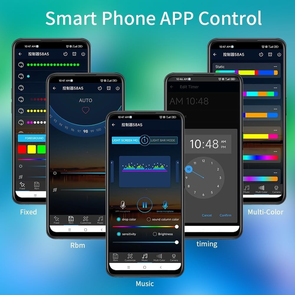 Alien 3D Lightbox Lamp Bright Green with White LD lights and Controller