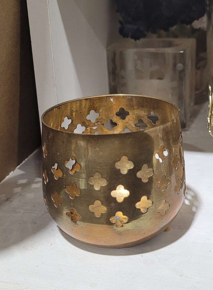 Vintage Brass Incense Holder